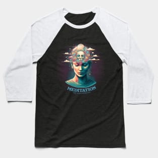 Meditation - find your hidden self Baseball T-Shirt